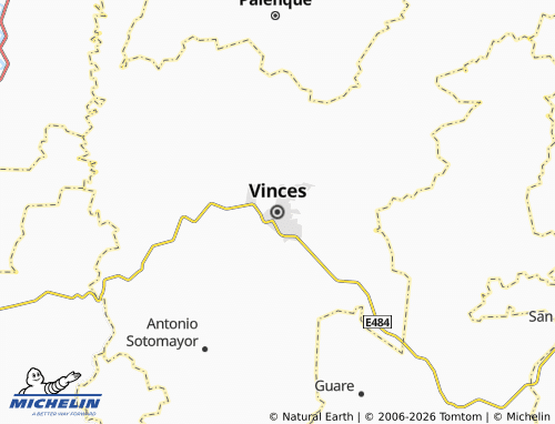 MICHELIN Vinces map - ViaMichelin