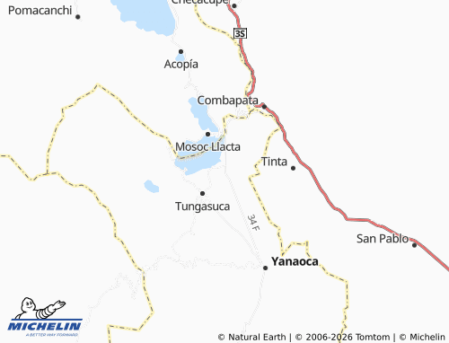 Mapa MICHELIN Pampamarca - ViaMichelin