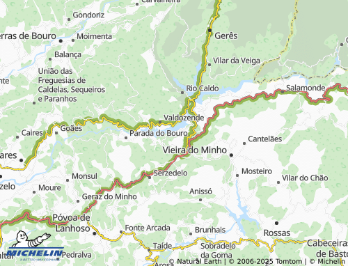 MICHELIN-Landkarte São Miguel - ViaMichelin