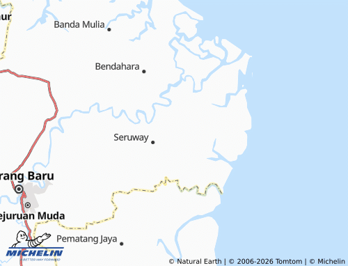 MICHELIN Sei Kuruk II map - ViaMichelin