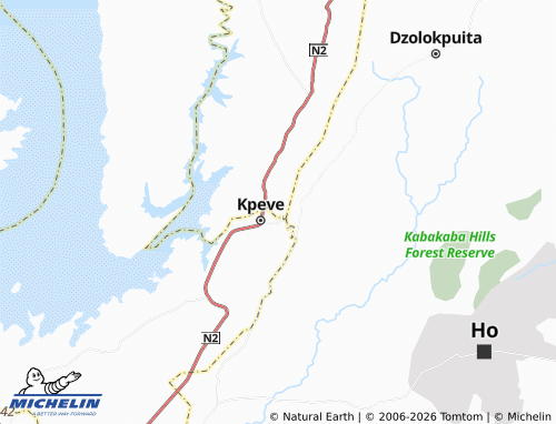Mapa MICHELIN Akloba - ViaMichelin