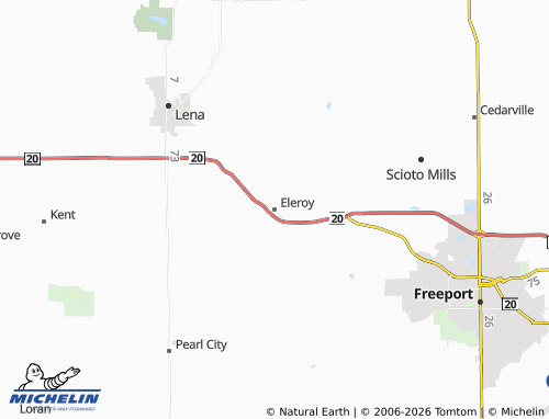 Mapa MICHELIN Eleroy - ViaMichelin
