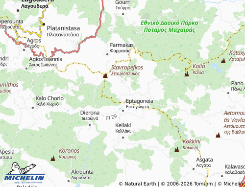 MICHELIN Melini map - ViaMichelin
