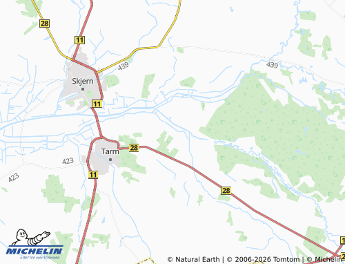 Mappa MICHELIN Stovstrup - ViaMichelin
