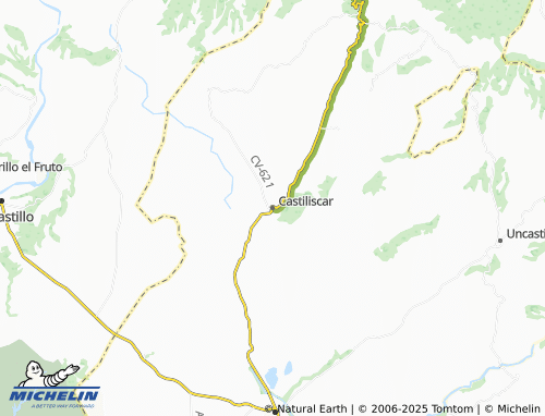 MICHELIN Castiliscar map - ViaMichelin