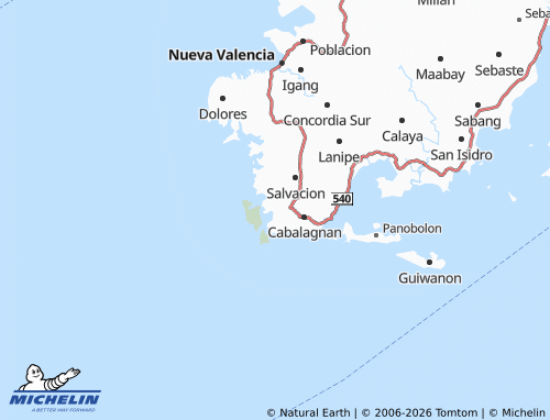 MICHELIN La Paz map - ViaMichelin