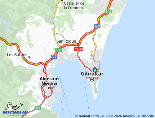 MICHELIN-Landkarte Puente Mayorga - ViaMichelin