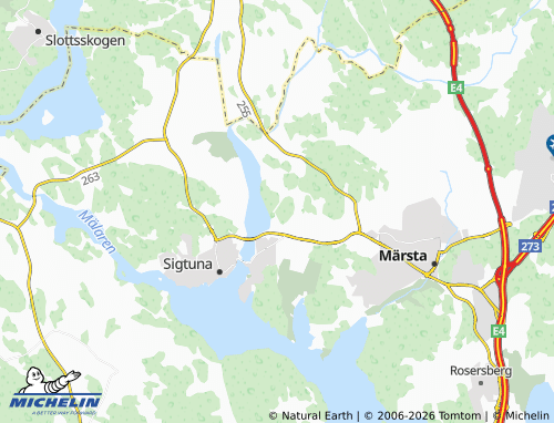Mapa MICHELIN Borgen - ViaMichelin