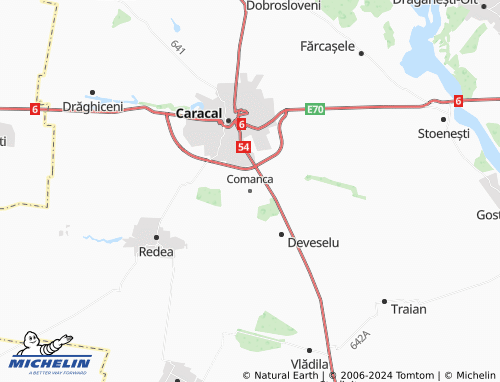 MICHELIN Comanca map - ViaMichelin