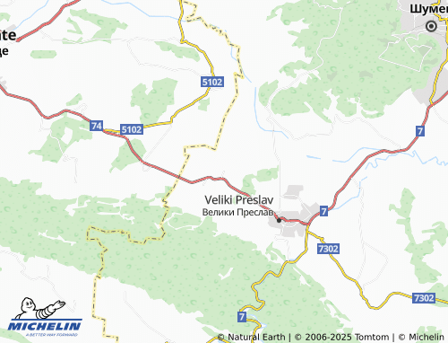 MICHELIN Mostich map - ViaMichelin