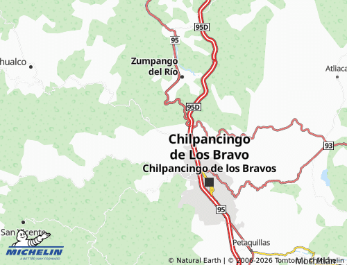 Kaart MICHELIN Las Joyas - ViaMichelin