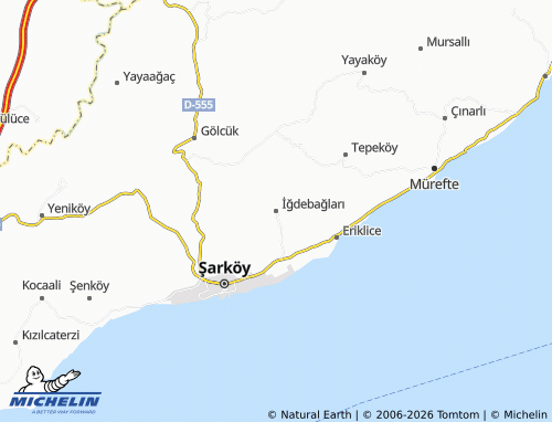 MICHELIN İğdebağları map - ViaMichelin