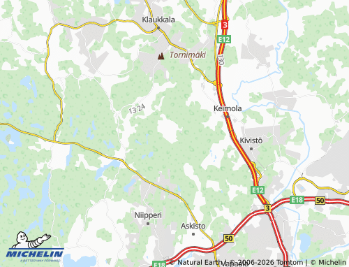 Mappa MICHELIN Vestra - ViaMichelin
