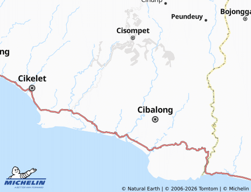MICHELIN Cigaronggong map - ViaMichelin