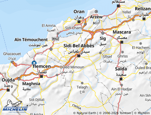 MICHELIN Seedi Lihassan map - ViaMichelin