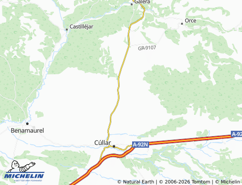 MICHELIN-Landkarte El Margen - ViaMichelin