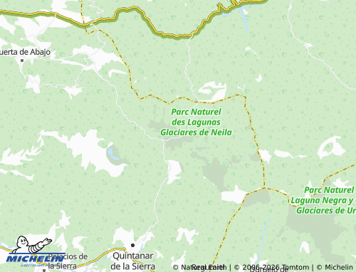 MICHELIN Neila map - ViaMichelin