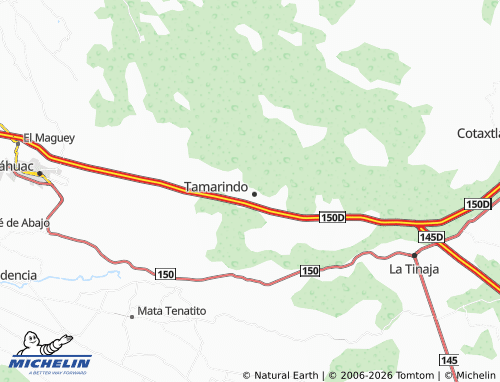 Mappa MICHELIN Margaritas - ViaMichelin