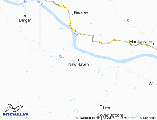 MICHELIN New Haven map - ViaMichelin