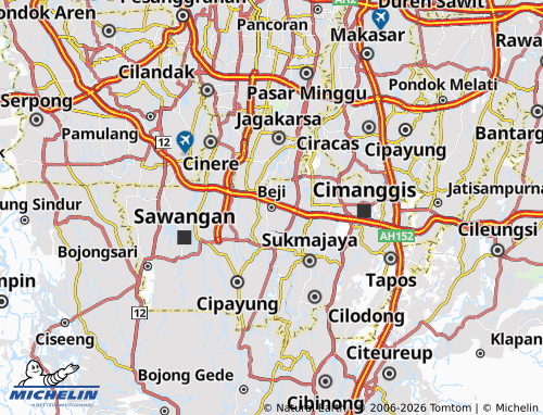 Carte MICHELIN Beji - ViaMichelin