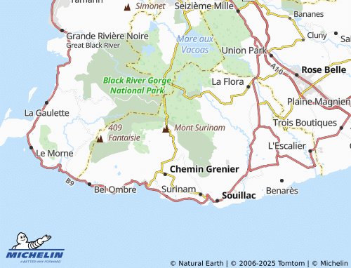 Carte MICHELIN Mare Anguilles - ViaMichelin