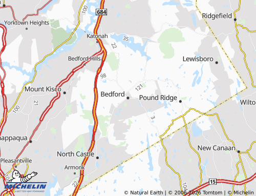 Mapa MICHELIN Bedford - ViaMichelin