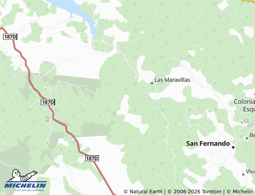 Mappa MICHELIN Colonia Joaquín Miguel Gutiérrez - ViaMichelin