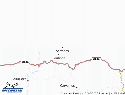 MICHELIN Serranos map - ViaMichelin
