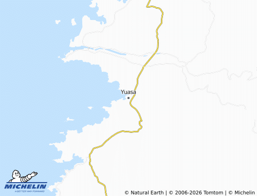 MICHELIN Yuasa map - ViaMichelin