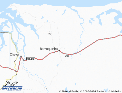 Mappa MICHELIN Caucaia - ViaMichelin
