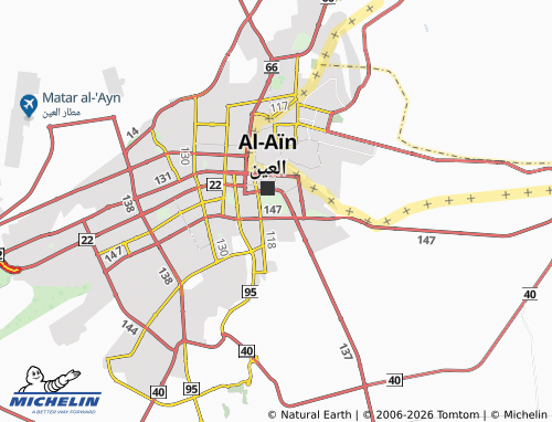Mappa MICHELIN al-Thaqeeba - ViaMichelin