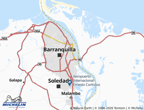 Mappa MICHELIN La Luz - ViaMichelin