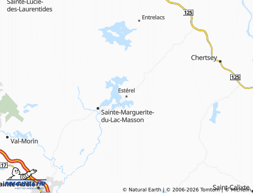 Mappa MICHELIN Estérel - ViaMichelin