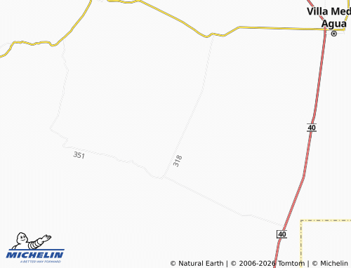 MICHELIN-Landkarte Guanacache - ViaMichelin