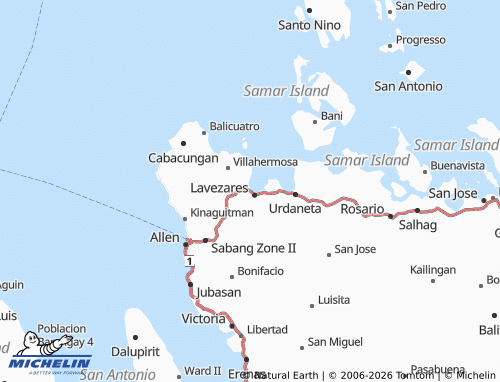 Mappa MICHELIN Cataogan - ViaMichelin