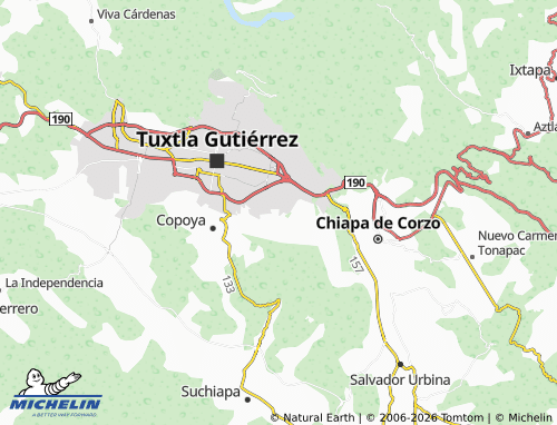 Mappa MICHELIN El Porvenir - ViaMichelin