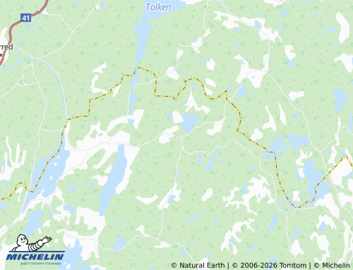 Carte MICHELIN Gunnarsjö - ViaMichelin