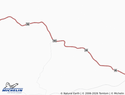 MICHELIN Eastern Mahadir map - ViaMichelin