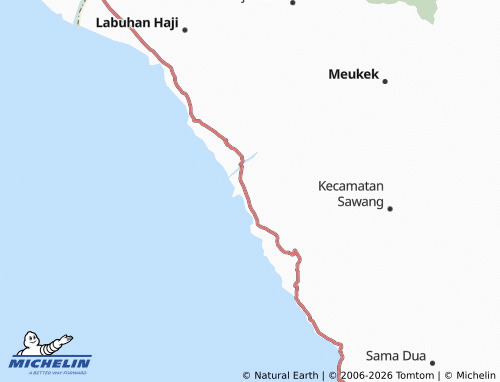 MICHELIN Kuta Baro map - ViaMichelin