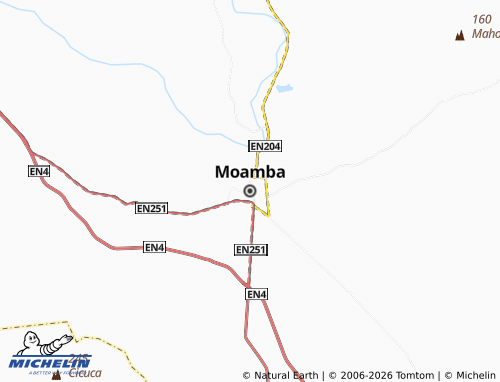 Carte MICHELIN Moamba - ViaMichelin