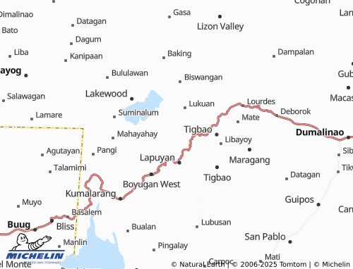 MICHELIN-Landkarte Tubod - ViaMichelin