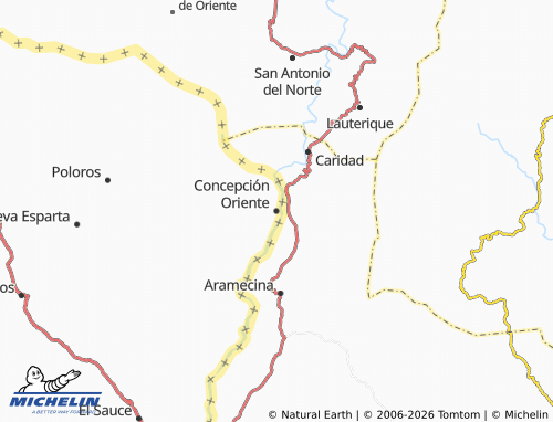 MICHELIN-Landkarte Concepción Oriente - ViaMichelin