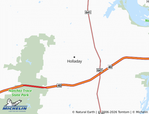 Mapa MICHELIN Holladay - ViaMichelin