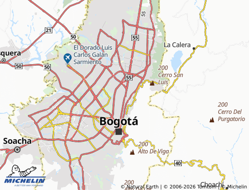Mapa MICHELIN Concepción Norte - ViaMichelin