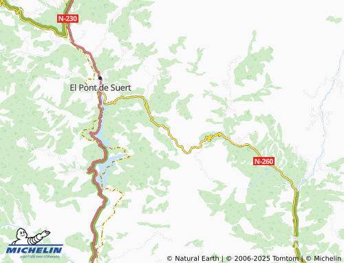 Kaart MICHELIN Viu de Llevata - ViaMichelin