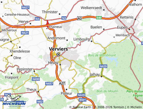 Mappa MICHELIN Stembert - ViaMichelin