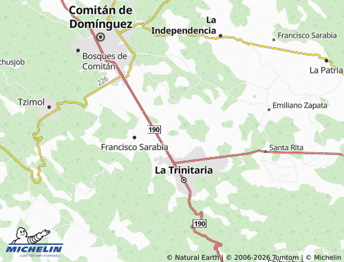 MICHELIN-Landkarte Corrala - ViaMichelin