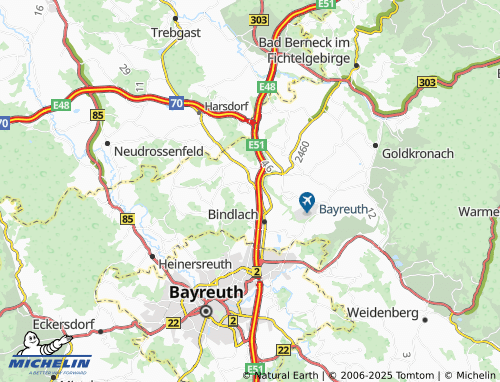 Mappa MICHELIN Crottendorf - ViaMichelin