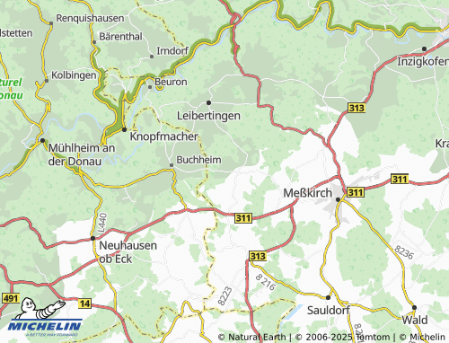 MICHELIN Vogelsang map - ViaMichelin