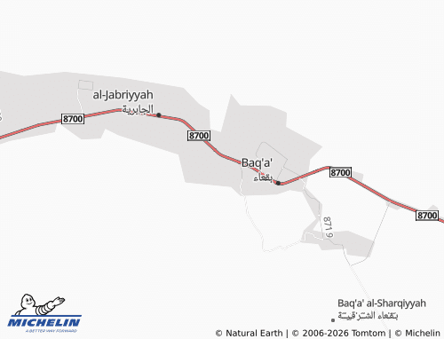 MICHELIN Salahuddin map - ViaMichelin